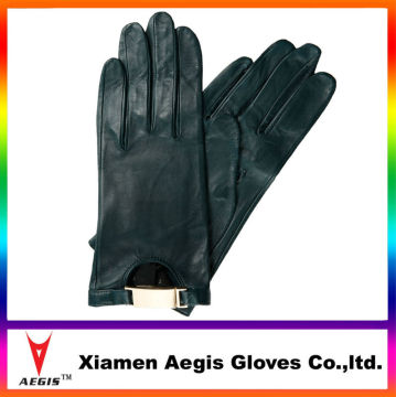 custom made leather gloves/leather work gloves/sheepskin leather work gloves