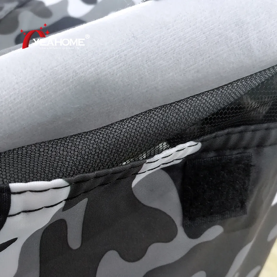 Camouflage Printing Outdoor Motorradabdeckung Fleece Innenschutz