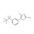 4-metil-5- (2- (1,1,1-trifluoro-2-metilpropan-2-il) piridina-4-il) tiazol-2-amine CAS 1357476-69-7