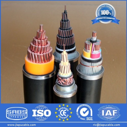 0.6/1kv cu/xlpe/swa/pvc power cable