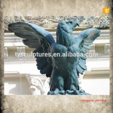 2019 outdoor indoor decorative bronze or brass casting eagle sculpture