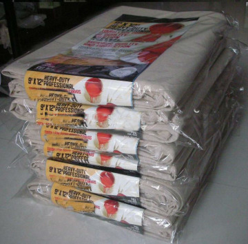 Cotton Canvas Dust Sheet for Hardware Shop