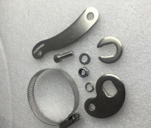 Ebike bicycle torque arm for motor