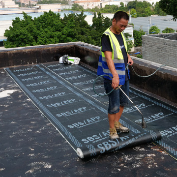 Asphalt Bitumen Waterproofing Membrane for Concrete Roofs