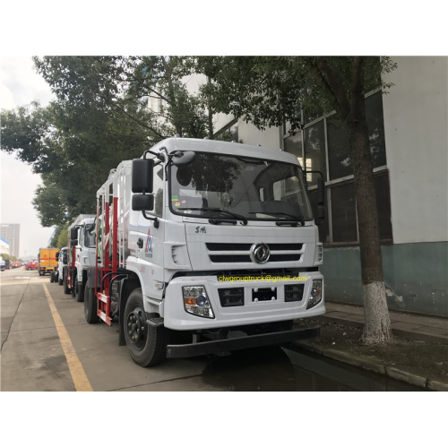 Dongfeng bếp thu gom rác xe tải