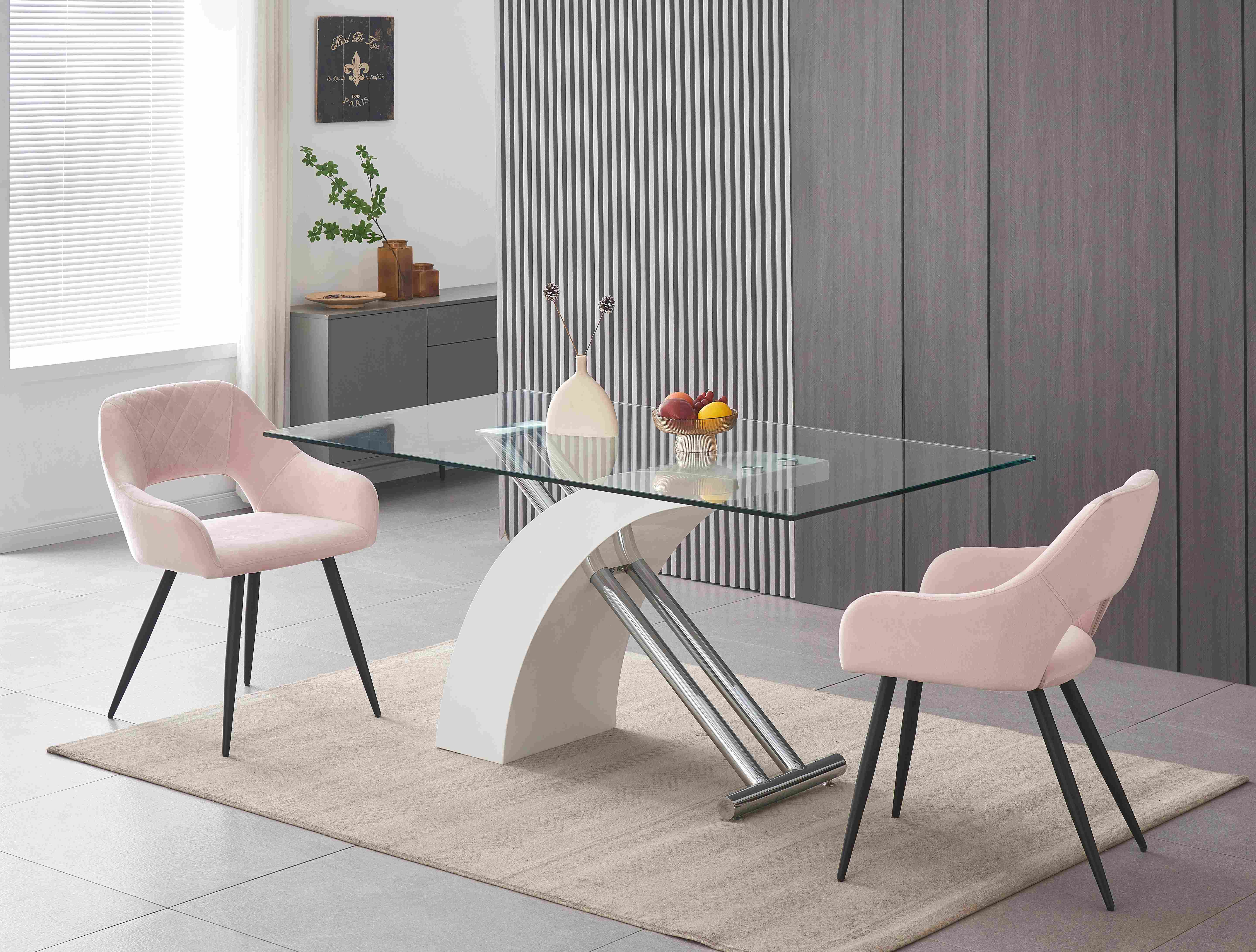 Современный обеденный стол TL-319F11 TL-319F1 modern dining table1