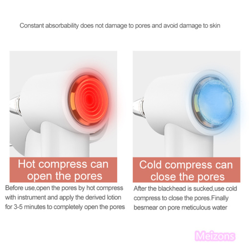 Cara Limpiar Caliente Frío Quitar Espinilla Dispositivo