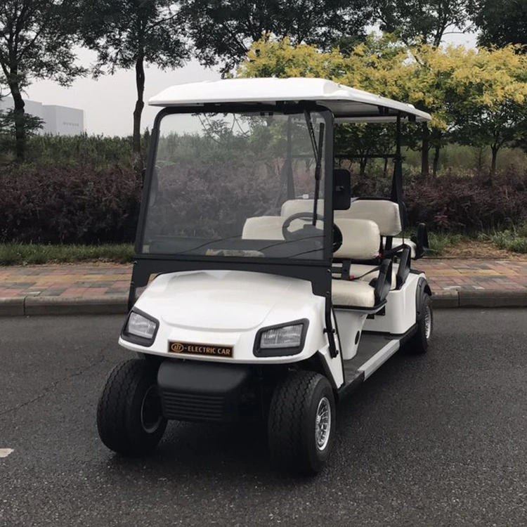 6 Seater Electric Power Rear Seat Golf Car