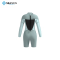 Surfing Surfing Lady Springsuit Wetsuit de trajes de agua de manga larga