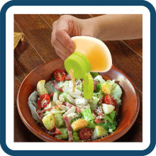 Stylish Salad Dressing-2- Go,Salad Container,Silicone Leak