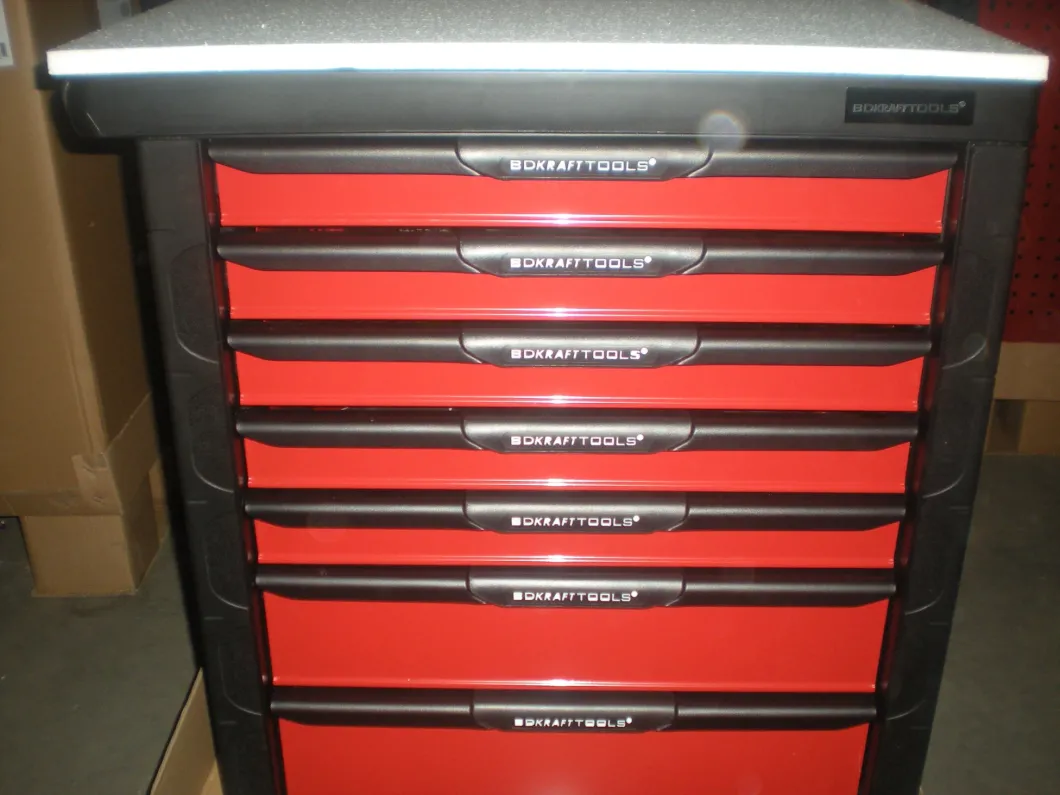 7-Drawer Roller Tool Cabinet with 196 PCS Hand Tools Assortment