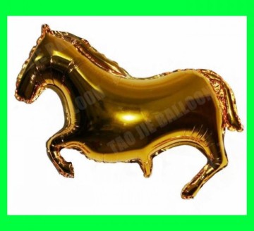 Gold Horse Balloon decoration