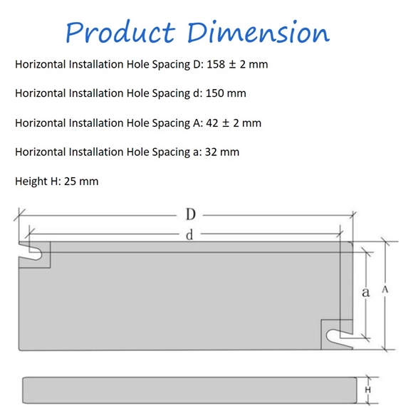 Led Emergency Inverter Dimension