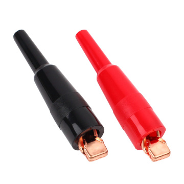 High Current Test Clamp - 40A Connected Alligator Clip Brass Power Clamp