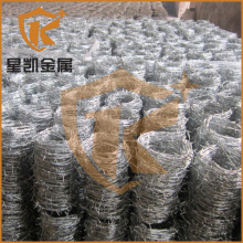 weight of barbed wire per meter length