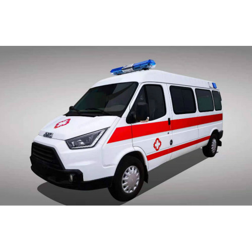 Ambulancia JMC con lastre negativo