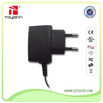 Mini USB Phone Charger 6.0V 1000mA Mini Type-B USB Mobile Phone Charger Connector Types