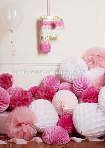 New paper decorations flowers supplier