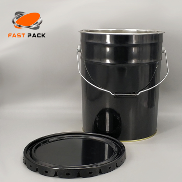 20L metal/tin pails with lid for paint