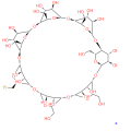 Mono- (6-Mercapto-6-deoxy) -P-cyklodextrin CAS: 81644-55-5