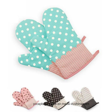 Funy Candy Color Cotton Oven Glove
