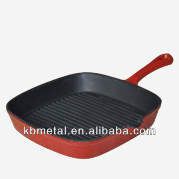 ridged frying pan