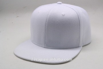 Good quality blank wholesale plain snapbacks plain