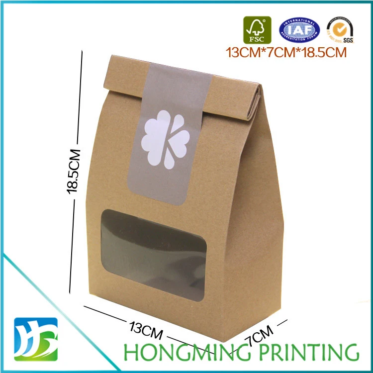 Take Away House Shape Paper Cardboard Food Bakery Box