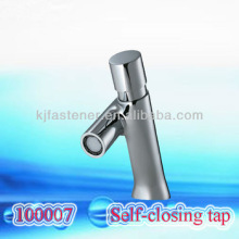 Brass push button faucet