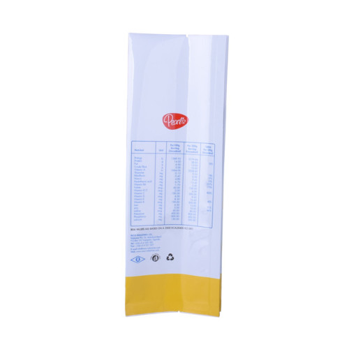 Plastic Flour packaging bag with side gusset