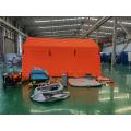 30 वर्ग मीटर नारंगी द्रव्यमान परिशोधन तम्बू