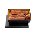 Black Paper Takeout Bento Box for Food Delivery