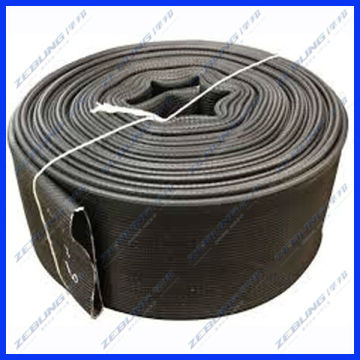 flat rubber hose / Tensile Synthetic rubber Lay Flat Hose