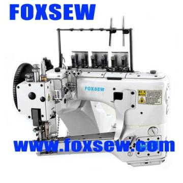 4 Needle 6 Thread Feed-off-the-arm flat Seaming Machine