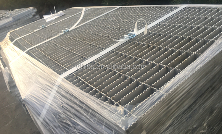 SS304 Pickling Stainless Steel Grating for Ship Building Yard