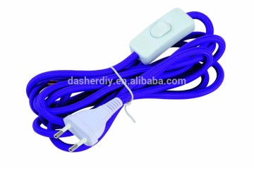 extension cord with switch with fabric wire