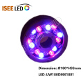 Luz LED subacuática redonda DMX DC24V de 12 W