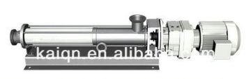 High pressure screw pump