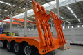 40Ton Low Bed Semi Trailer harga jual panas