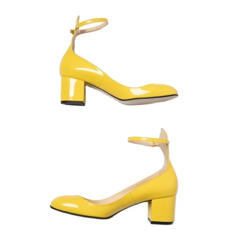 Babydoll Heeled Pumps