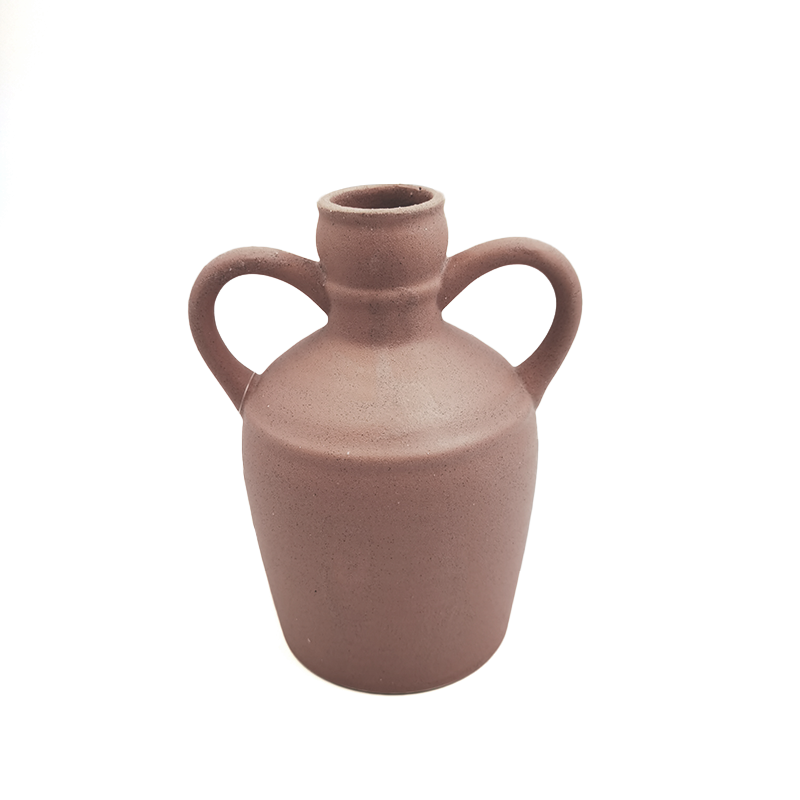 Double Handle Ceramic Vase