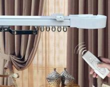 Simple Retractable Electric Curtains at Factory Price - Install Now