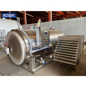 Industrial Counter Pressure Steam Sterilizer Retort for Tuna Can Cooking