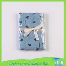 Bamboo Organic Muslin Blanket/ Swaddle Wrap