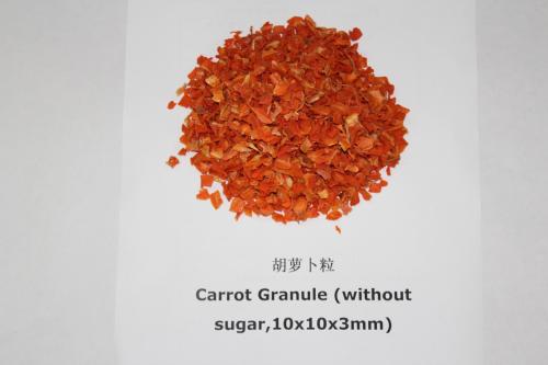 Dehydrated Carrot Flakes, Granules