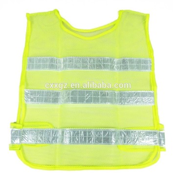 Reflective vest, fluorescent safety vest, high visibility reflective vest