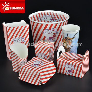 Disposable food grade paper boxes, lunch boxes, deli boxes, food containers, food pails, noodle boxes