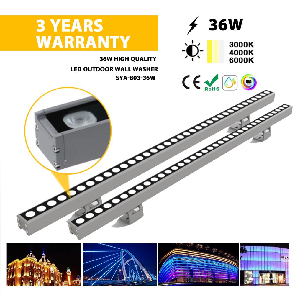 Lèche-mur LED d'extérieur Osram chips