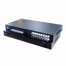 BNC to Fiber Video Converter, 1 to 128 Channels, Video/Audio/Data/Switch