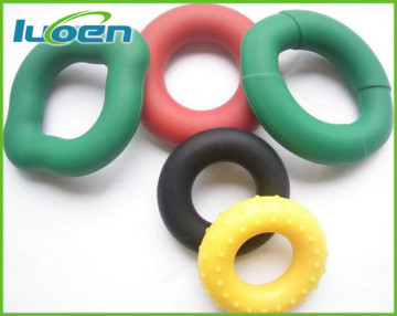 Comfortable silicone grip strength ring,silicone hand grip ring
